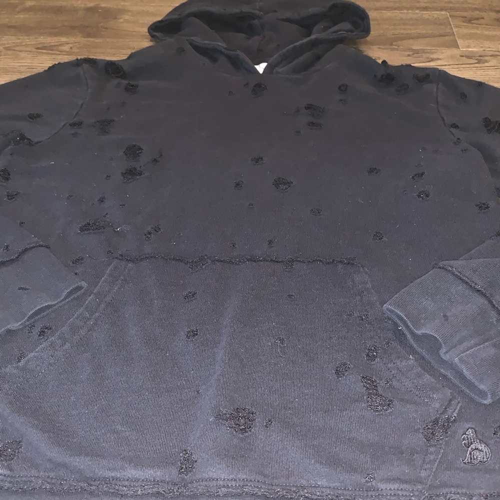 KUWALLA TEE Black LASHES hoodie Small - Picture 5 of 13